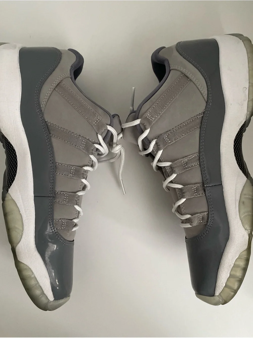 Men's Grey Lace-Up Athletic Shoes size 7